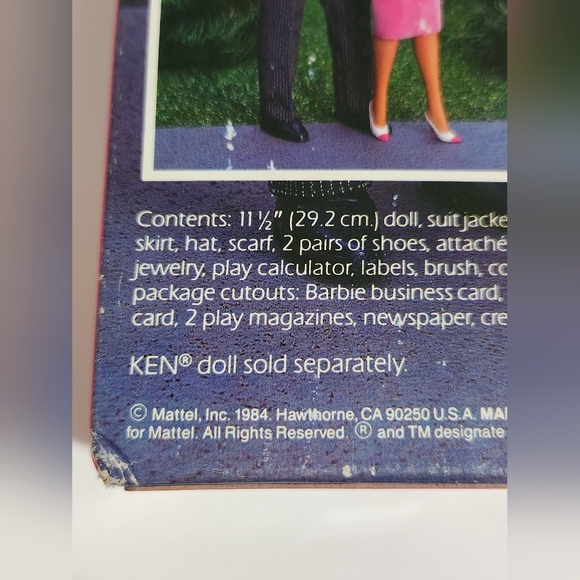 1984 Day to Night Barbie (Vintage Doll) - Picture 7 of 11